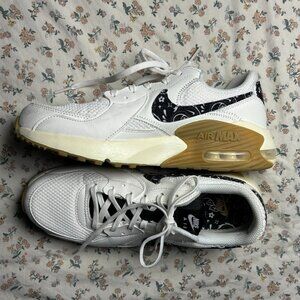 Nike Air Max Excee Sail Black Paisley Black and White Women’s 8.5